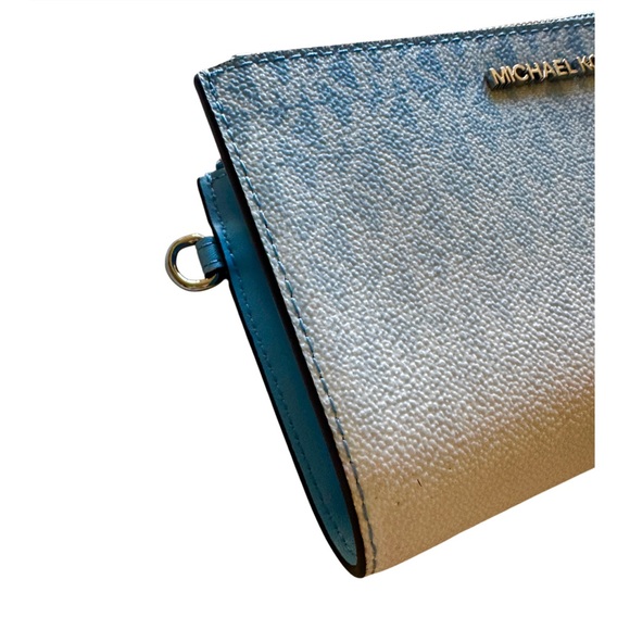 Michael Kors Silver Wristlet with Logo - Picture 15 of 15